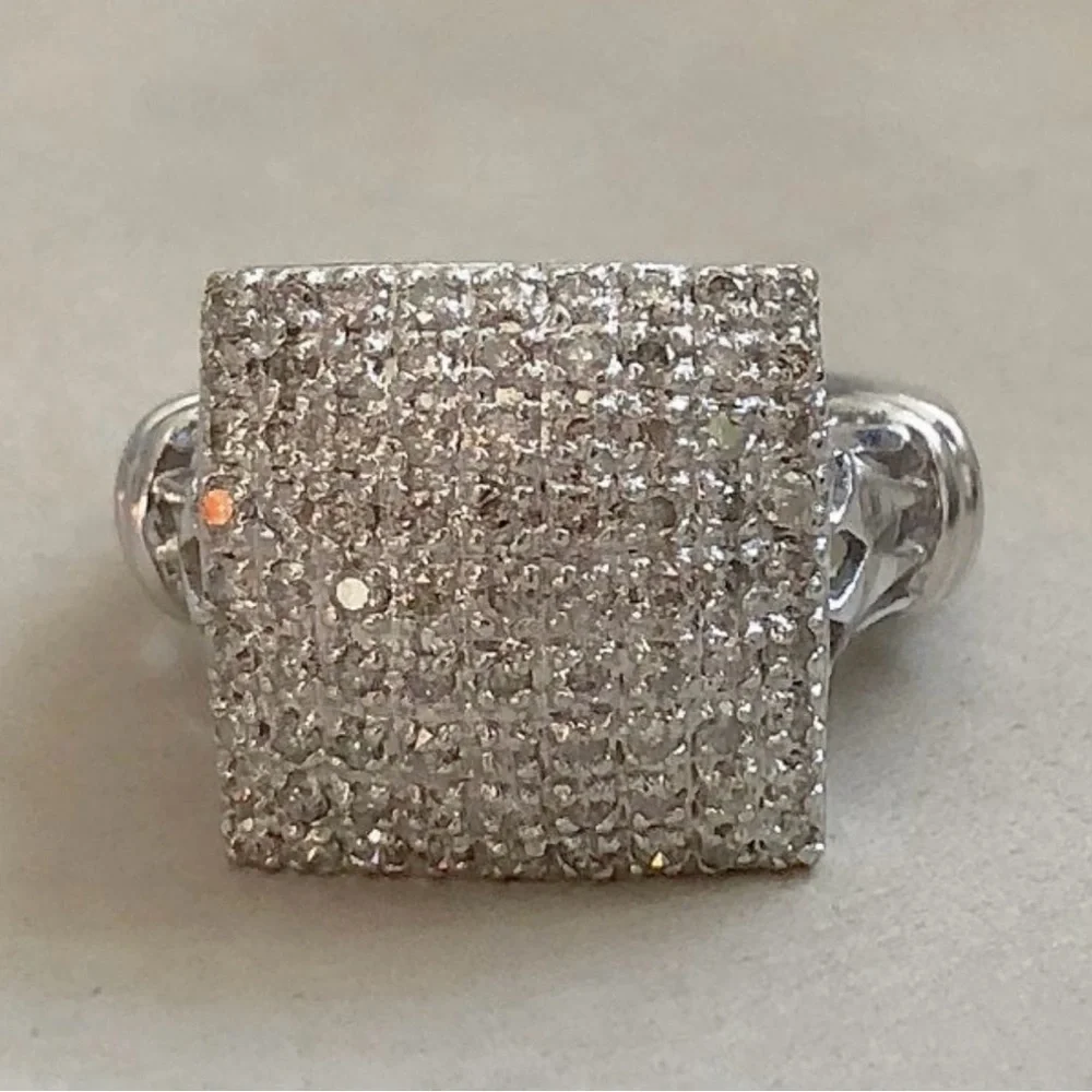 Elegant 14k Gold 1 carats Diamonds Ring 7